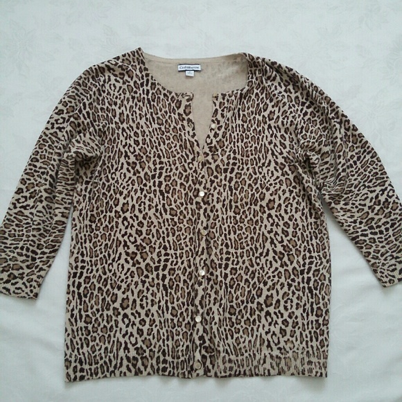 Leopard print cardigan - Picture 1 of 2